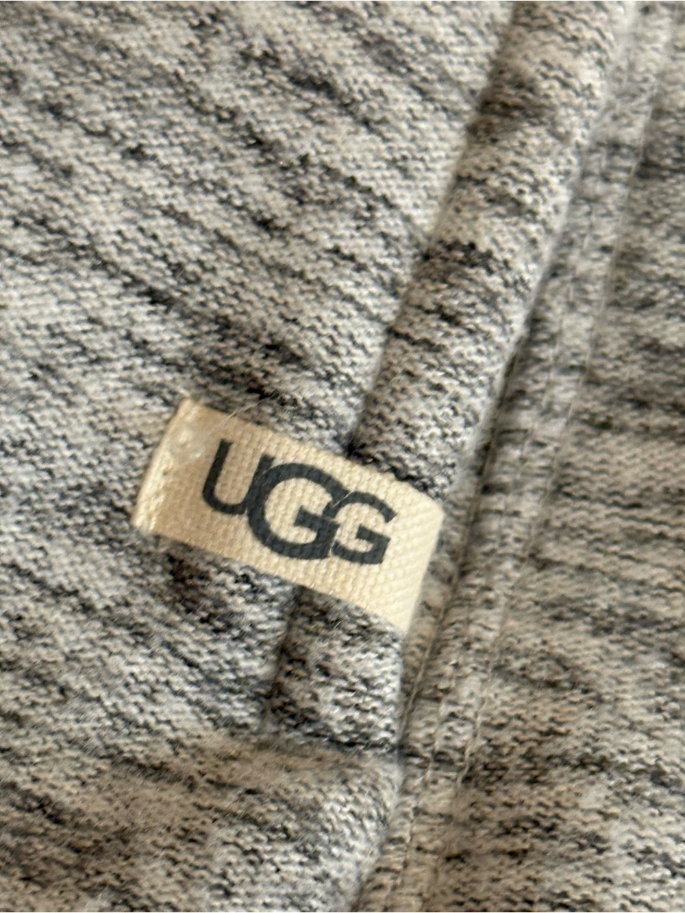 UGG Portola Cream Sherpa Hoodie Robe Size XL Soft Ivory Fleece - Picture 14 of 15